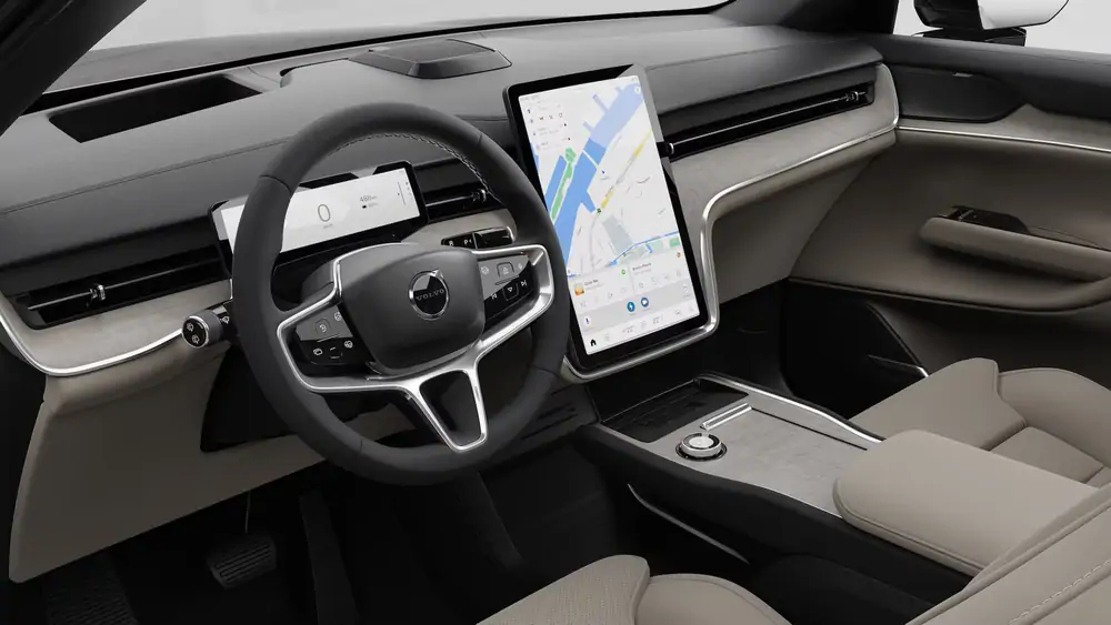 Nouveau Volvo EX90 SUV Plus Elektrisch Shift-by-wire_single_speed_transmission_DB03 Platinum Grey 4
