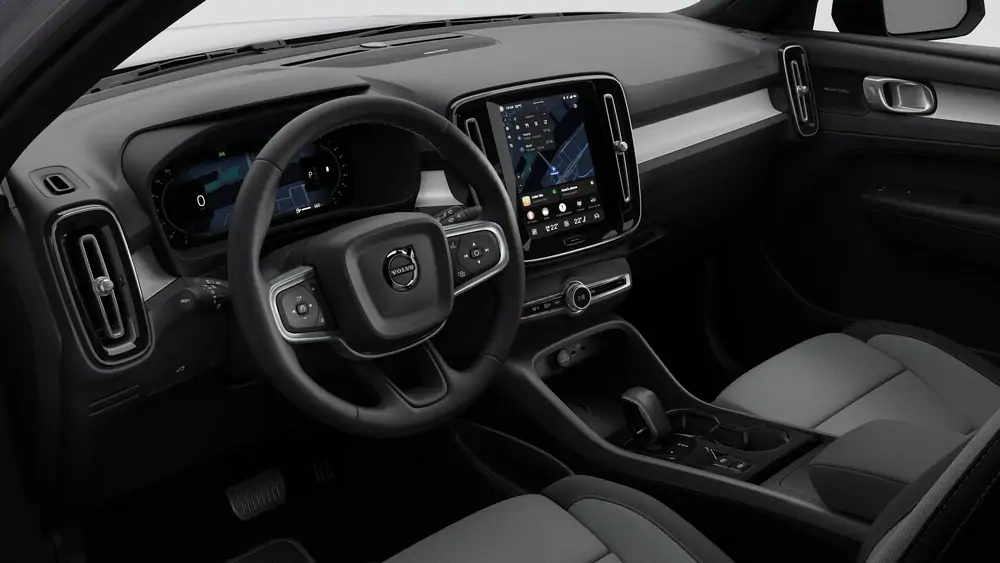 Nouveau Volvo XC40 SUV Plus Mild-hybride (MHEV) 7-speed Dual Clutch transmission Aurora Silver 4