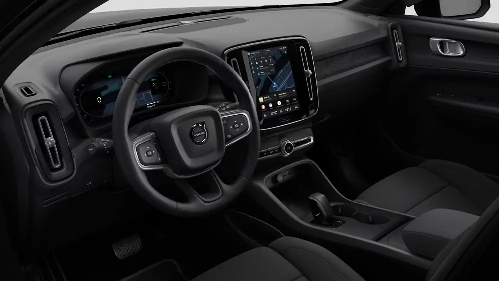 Nouveau Volvo EC40 Crossover Core Business Edition Elektrisch (BEV) Shift-by-wire single speed transmission, RWD Onyx Black 4