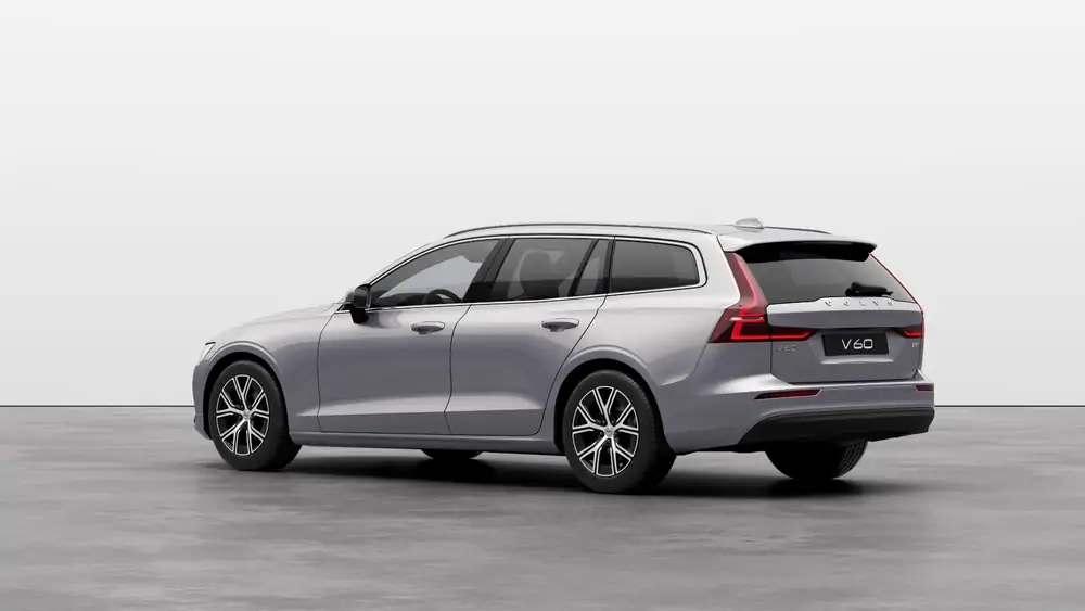 Nouveau Volvo V60 Break Core Mild hybrid 7-speed Dual Clutch transmission Silver Dawn 2