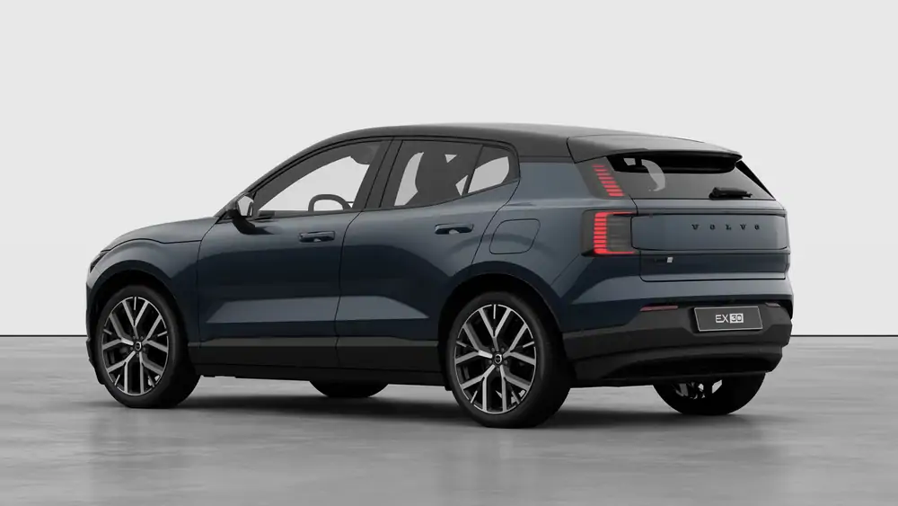Nouveau Volvo EX30 SUV Plus Business Edition Elektrisch (BEV) Shift-by-wire single speed transmission, RWD Denim Blue 2