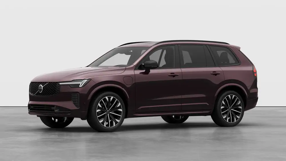Nouveau Volvo XC90 SUV Plus Plug-in hybrid 8-speed Geartronic™ automatic transmission Mulberry Red 1