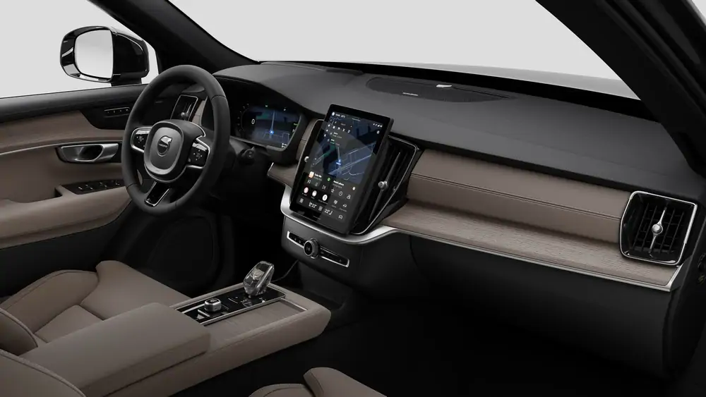 Nouveau Volvo XC90 SUV Plus Plug-in hybride (PHEV) 8-speed Geartronic™ automatic transmission Onyx Black 4