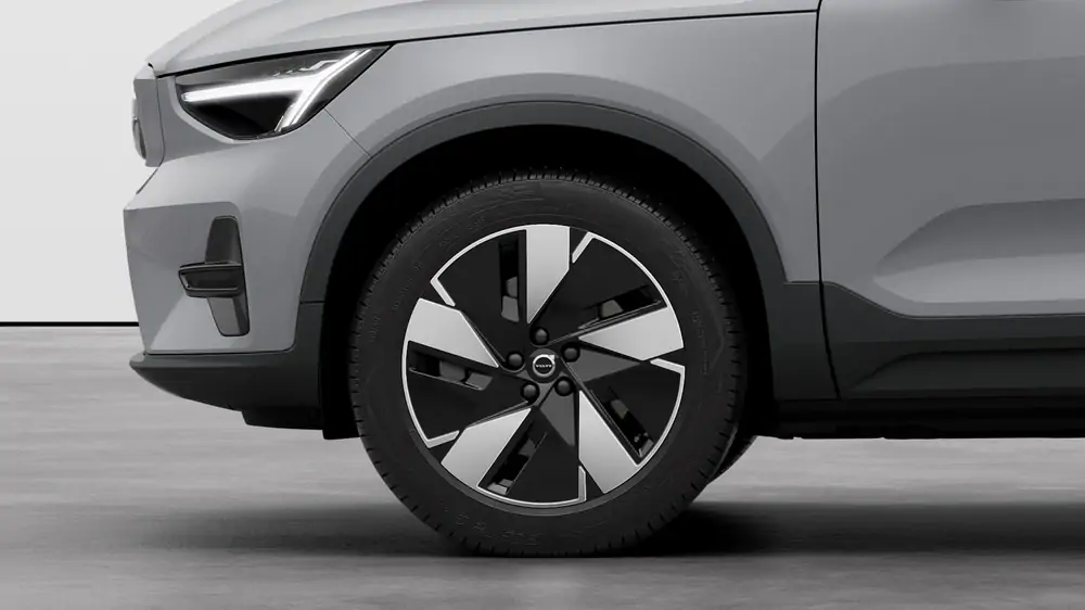 Nieuw Volvo C40 Crossover Core Elektrisch Shift-by-wire single speed transmission, RWD Vapour Grey 3