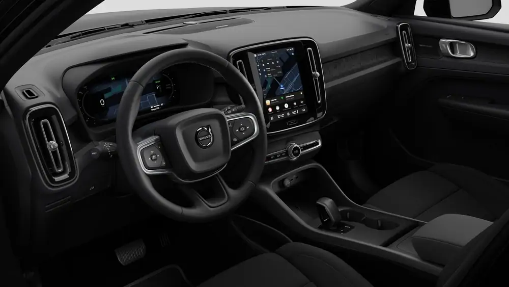Nouveau Volvo EX40 SUV Core Business Edition Elektrisch (BEV) Shift-by-wire single speed transmission, RWD Onyx Black 4