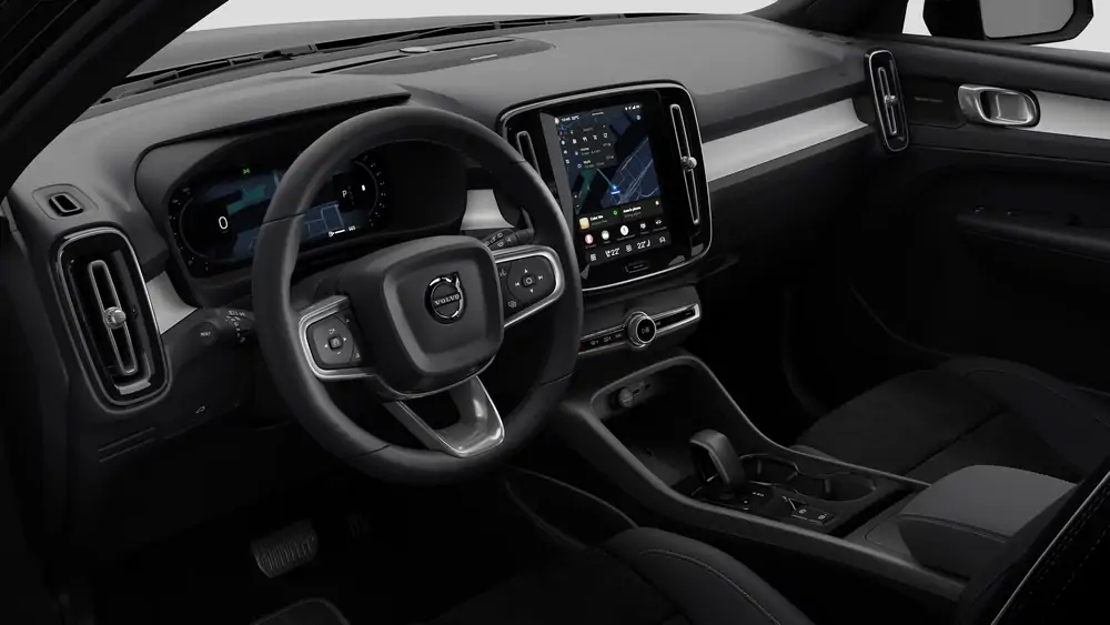 Nouveau Volvo XC40 SUV Plus Mild-hybride (MHEV) 7-speed Dual Clutch transmission Onyx Black 4