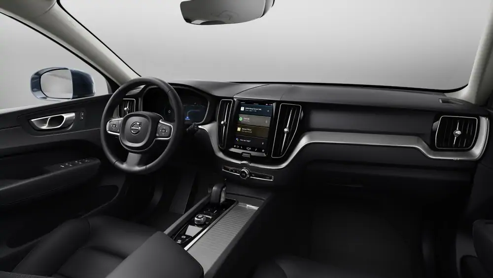 Nieuw Volvo XC60 SUV Core Mild hybrid 8-speed Geartronic™ automatic transmission Denim Blue 4