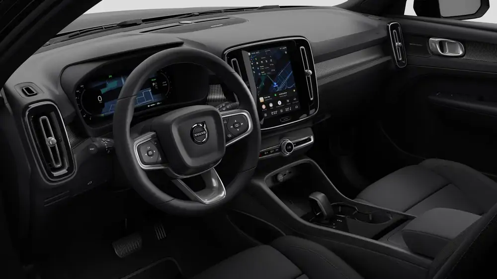 Nieuw Volvo EX40 SUV Plus Business Edition Elektrisch Shift-by-wire single speed transmission, RWD Onyx Black 4