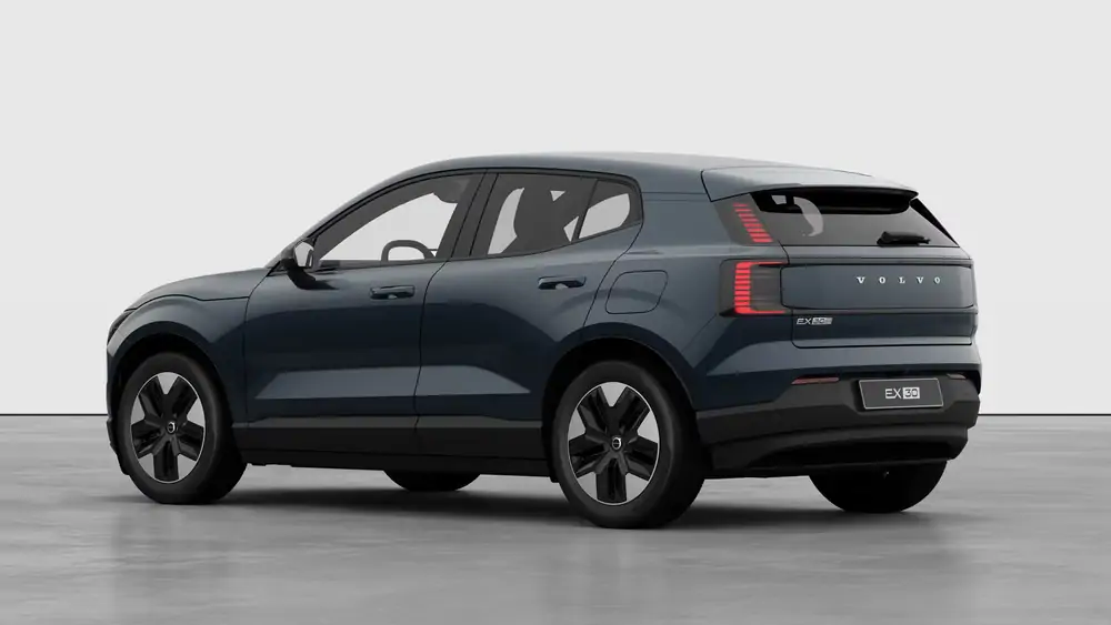 Nouveau Volvo EX30 SUV Core Business Edition Elektrisch (BEV) Shift-by-wire single speed transmission, RWD Denim Blue 2