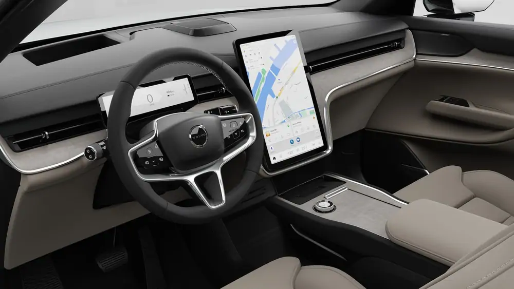 Nouveau Volvo EX90 SUV Ultra Elektrisch Shift-by-wire_single_speed_transmission_DB03 Crystal White Pearl 4