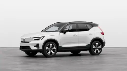 Nouveau Volvo XC40 SUV Plus Elektrisch Shift-by-wire single speed transmission, RWD Exclusive metaalkleur Crystal White Pearl (707)