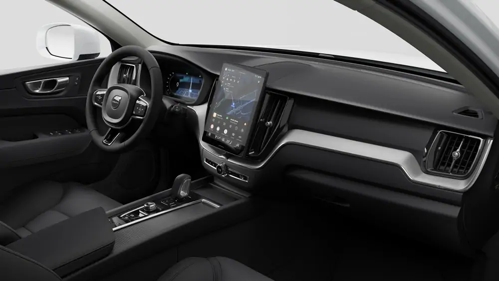 Nouveau Volvo XC60 SUV Core Mild hybrid 8-speed Geartronic™ automatic transmission, AWD Crystal White Pearl 4