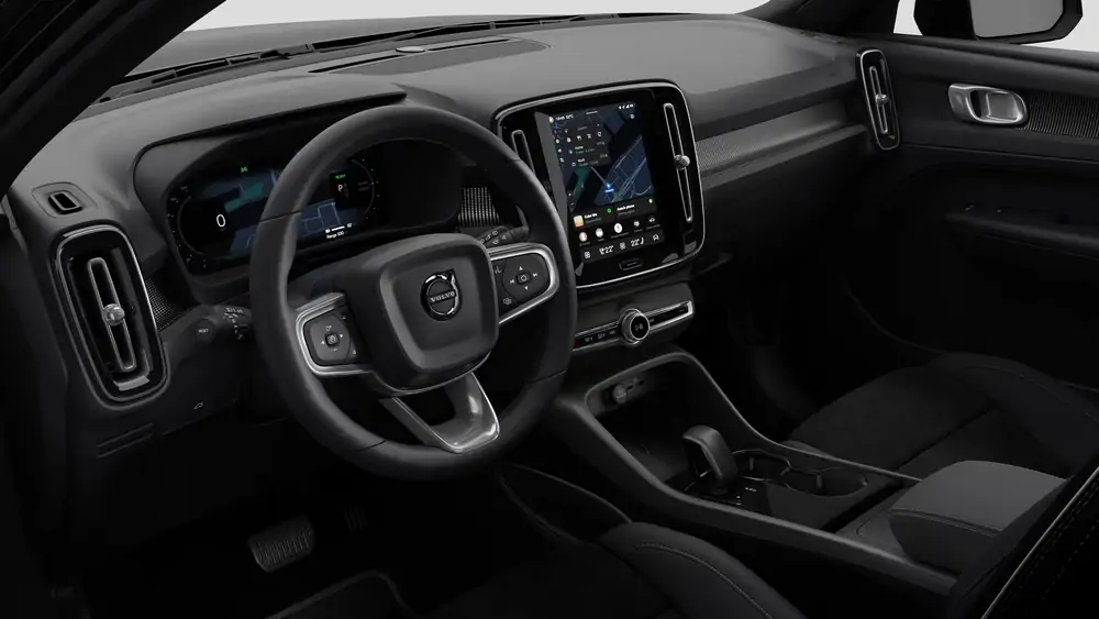 Nouveau Volvo EX40 SUV Core Business Edition Elektrisch (BEV) Shift-by-wire single speed transmission, RWD Onyx Black 4