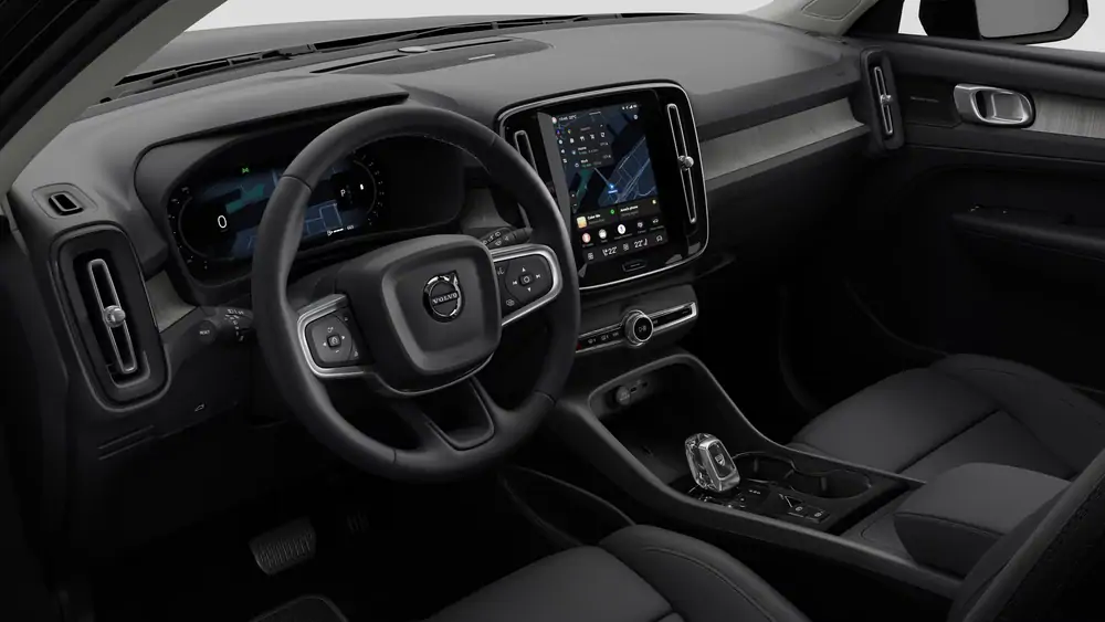 Nouveau Volvo XC40 SUV Plus Mild-hybride (MHEV) 7-speed Dual Clutch transmission Onyx Black 4