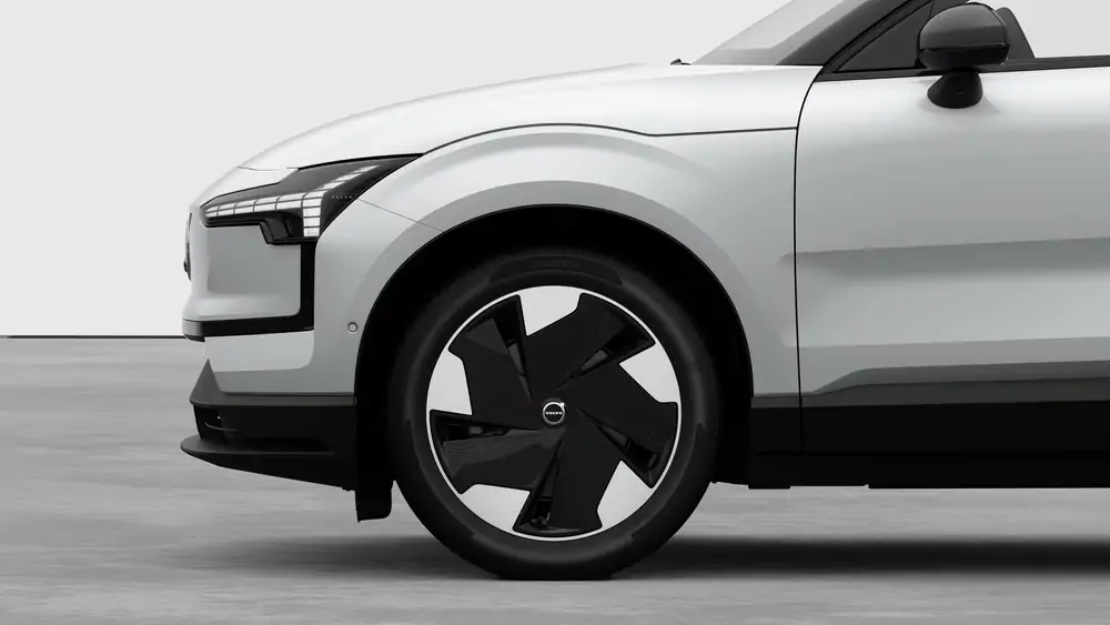 Nouveau Volvo EX30 SUV Ultra Business Edition Elektrisch Shift-by-wire single speed transmission, RWD Crystal White Pearl 3