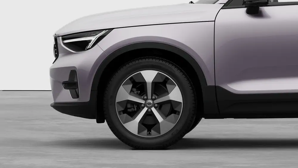 Nouveau Volvo XC40 SUV Plus Mild-hybride (MHEV) 7-speed Dual Clutch transmission Aurora Silver 3
