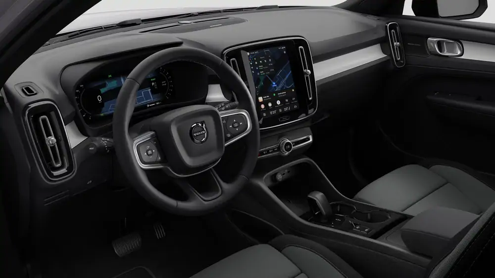 Nouveau Volvo XC40 SUV Plus Limited Edition Mild hybrid 7-speed Dual Clutch transmission Aurora Silver 4