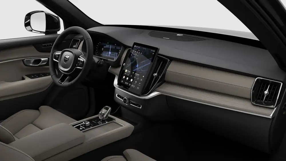 Nouveau Volvo XC90 SUV Plus Plug-in hybrid 8-speed Geartronic™ automatic transmission Onyx Black 4