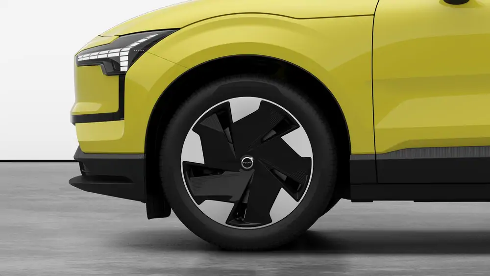 Nieuw Volvo EX30 SUV Plus Elektrisch Shift-by-wire single speed transmission, RWD Moss Yellow 3