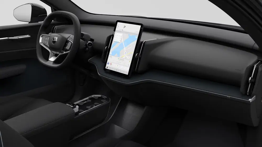 Nouveau Volvo EX30 SUV Core Business Edition Elektrisch (BEV) Shift-by-wire single speed transmission, RWD Denim Blue 4