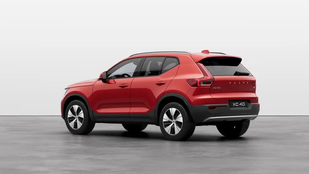 Nieuw Volvo XC40 SUV Core Micro hybrid 8-speed Geartronic™ automatic transmission Fusion Red 2