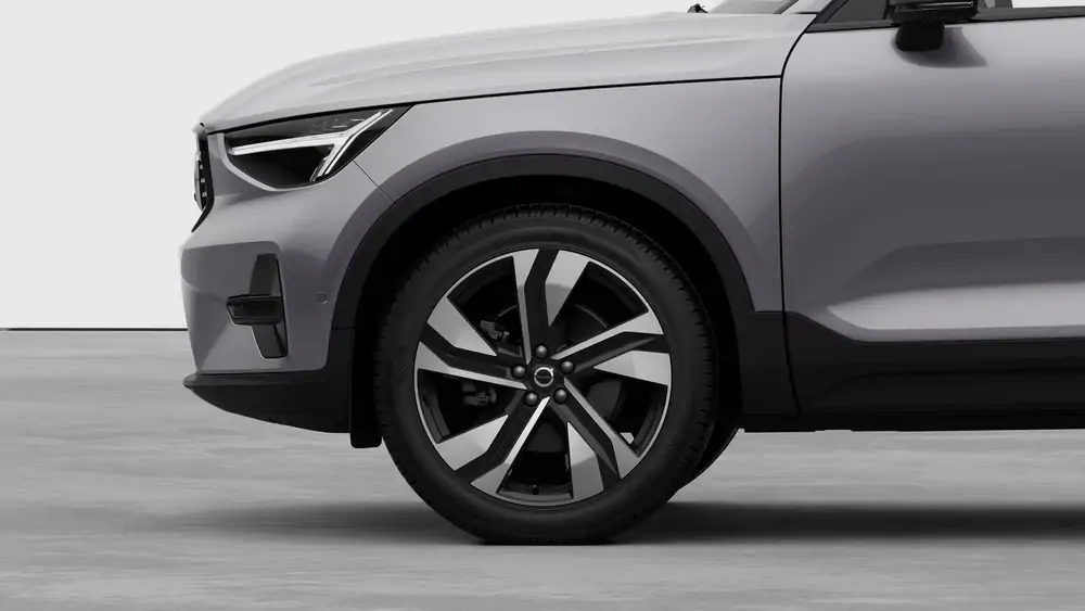 Nouveau Volvo XC40 SUV Ultimate Mild-hybride (MHEV) 7-speed Dual Clutch transmission Aurora Silver 3