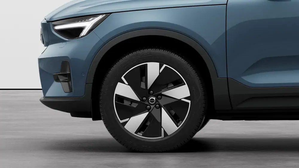 Nouveau Volvo XC40 SUV Ultimate Elektrisch Shift-by-wire single speed transmission, RWD Fjord Blue 3