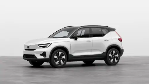 Nouveau Volvo XC40 SUV Plus Elektrisch Shift-by-wire single speed transmission, RWD Crystal White Pearl