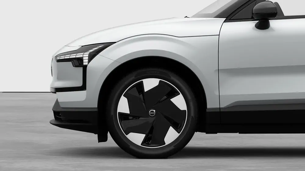 Nouveau Volvo EX30 SUV Plus Business Edition Elektrisch (BEV) Shift-by-wire single speed transmission, RWD Crystal White Pearl 3