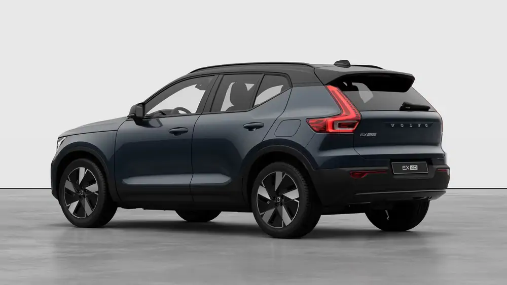 Nouveau Volvo EX40 SUV Ultra Business Edition Elektrisch (BEV) Shift-by-wire single speed transmission, RWD Denim Blue 2