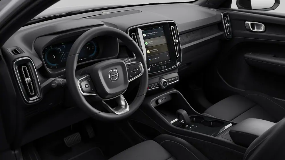 Nouveau Volvo C40 Crossover Core Elektrisch Shift-by-wire single speed transmission, RWD Silver Dawn 4