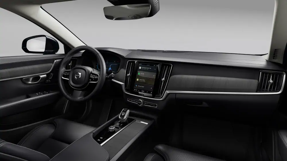 Nouveau Volvo V90 Break Ultimate Mild hybrid 8-speed Geartronic™ automatic transmission Onyx Black 4