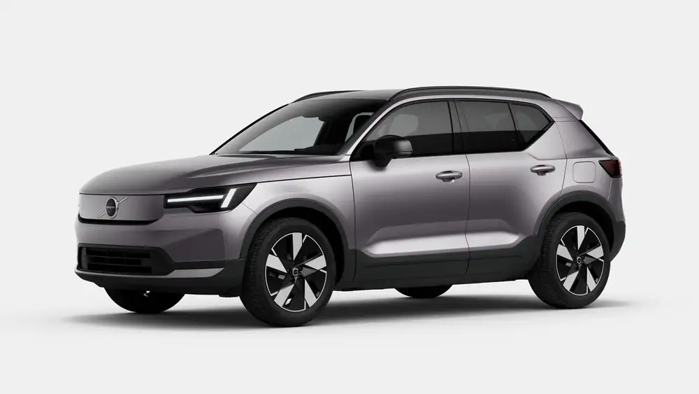 Nouveau Volvo EX40 SUV Core Business Edition Elektrisch (BEV) Shift-by-wire single speed transmission, RWD Aurora Silver 1