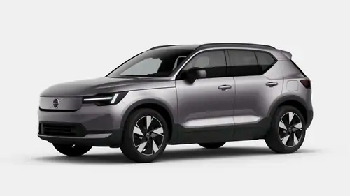 Nouveau Volvo EX40 SUV Core Business Edition Elektrisch (BEV) Shift-by-wire single speed transmission, RWD Aurora Silver