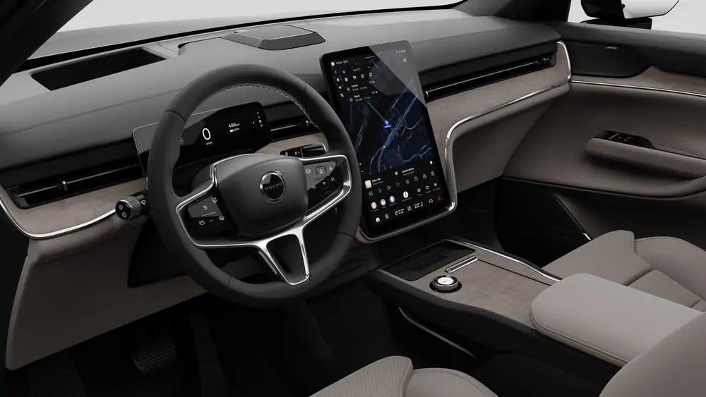 Nouveau Volvo EX90 SUV Ultra Elektrisch (BEV) Shift-by-wire_single_speed_transmission_DB03 Platinum Grey 4