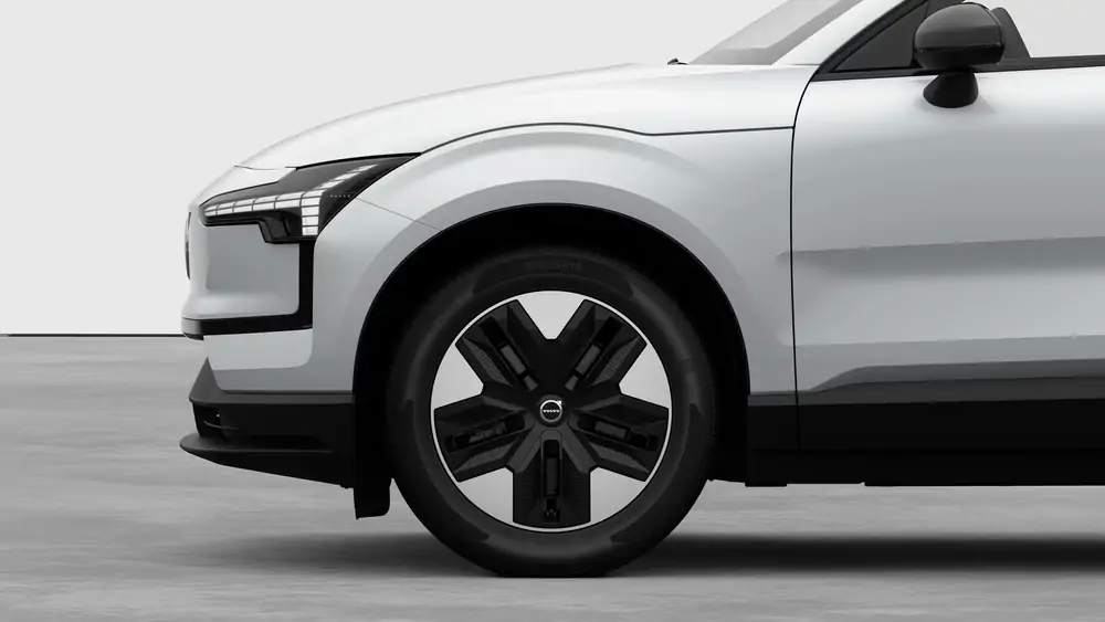 Nouveau Volvo EX30 SUV Core Business Edition Elektrisch Shift-by-wire single speed transmission, RWD Crystal White Pearl 3