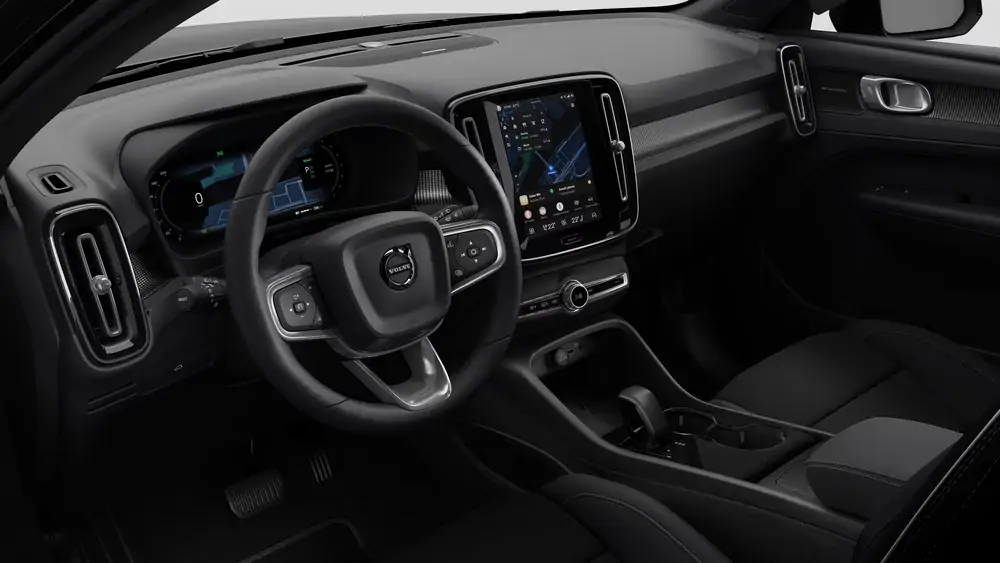 Nieuw Volvo EC40 Crossover Ultra Elektrisch Shift-by-wire single speed transmission, RWD Onyx Black 4