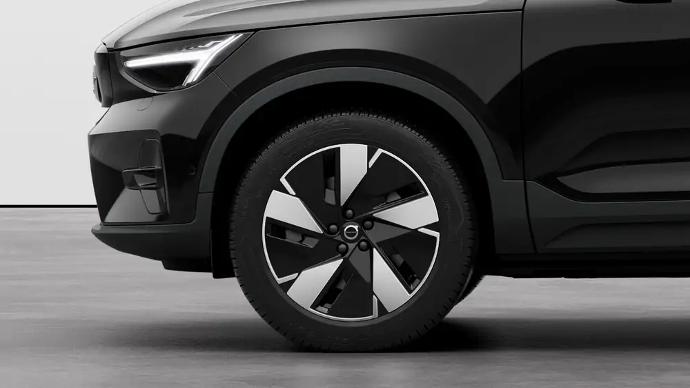 Nouveau Volvo XC40 SUV Ultra Elektrisch Shift-by-wire single speed transmission, RWD Onyx Black 3