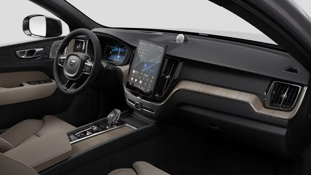 Nouveau Volvo XC60 SUV Ultimate Plug-in hybrid 8-speed Geartronic™ automatic transmission Aurora Silver 4