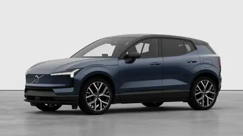Nouveau Volvo EX30 SUV Ultra Elektrisch (BEV) Shift-by-wire single speed transmission, RWD Denim Blue