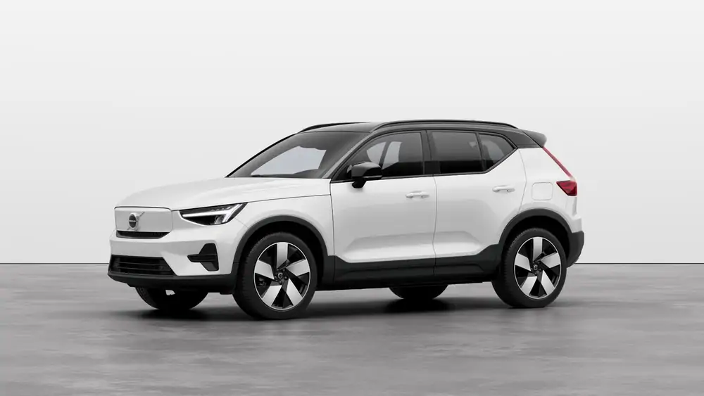 Nouveau Volvo XC40 SUV Plus Elektrisch Shift-by-wire single speed transmission, RWD Exclusive metaalkleur Crystal White Pearl (707) 1