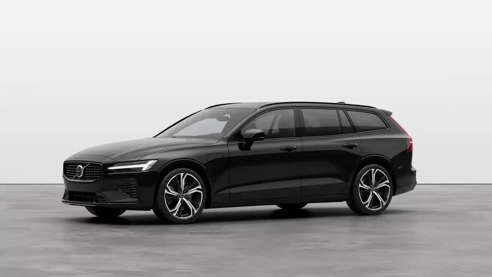 Nouveau Volvo V60 Break Ultimate Dark Plug-in hybrid 8-speed Geartronic™ automatic transmission Onyx Black 1
