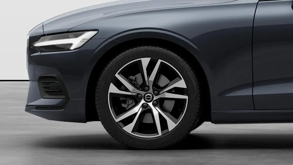 Nouveau Volvo V60 Break Core Limited Edition Mild-hybride (MHEV) 7-speed Dual Clutch transmission Denim Blue 3