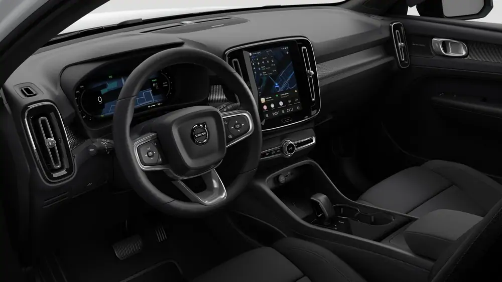 Nouveau Volvo EC40 Crossover Ultra Business Edition Electric Shift-by-wire single speed transmission, RWD Crystal White Pearl 4