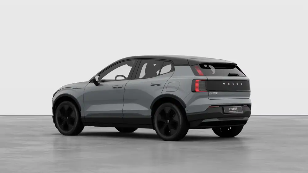 Nouveau Volvo EX30 SUV Ultra Elektrisch Shift-by-wire single speed transmission, AWD Vapour Grey 2