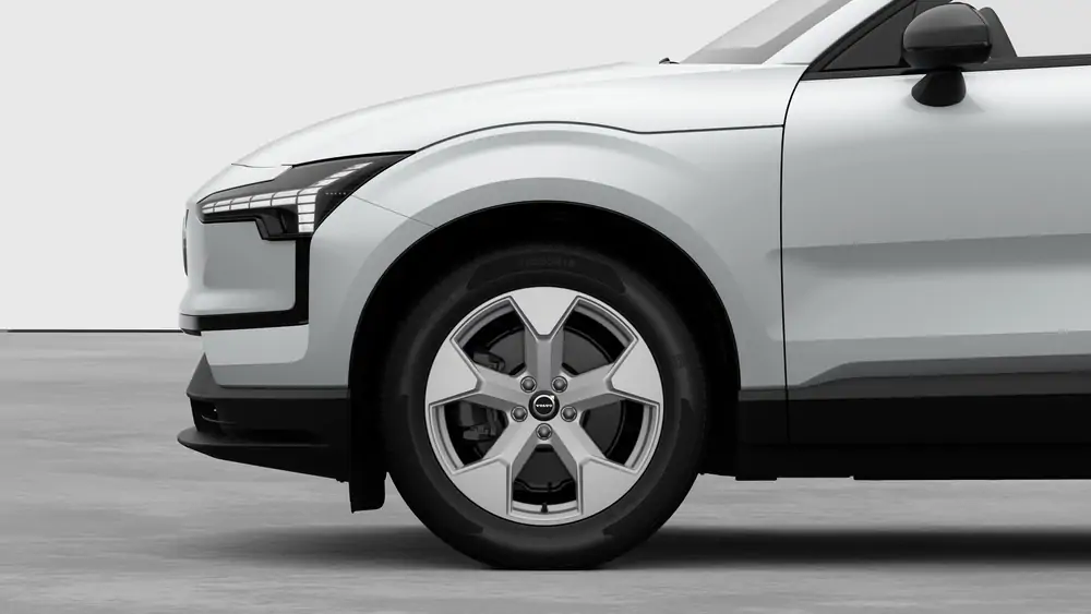 Nouveau Volvo EX30 SUV Essential Elektrisch Shift-by-wire single speed transmission, RWD Crystal White Pearl 3
