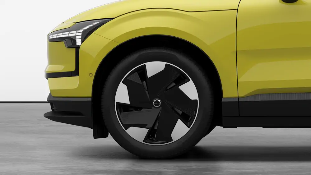 Nouveau Volvo EX30 SUV Ultra Elektrisch Shift-by-wire single speed transmission, RWD Moss Yellow 3