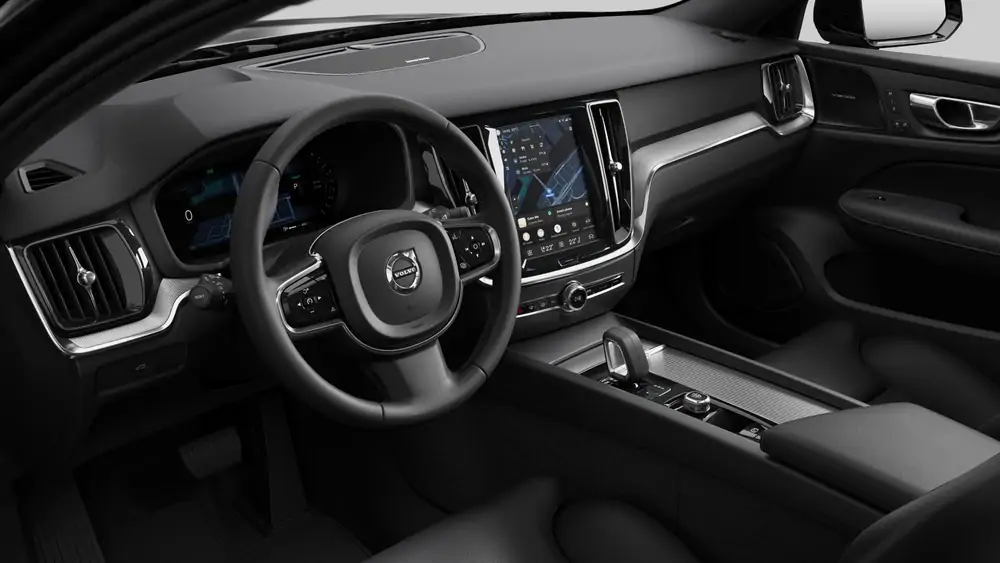 Nouveau Volvo V60 Break Plus Mild hybrid 7-speed Dual Clutch transmission Onyx Black 4