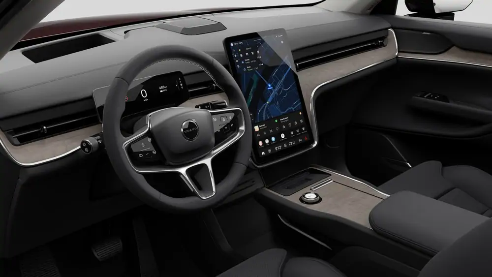 Nouveau Volvo EX90 SUV Ultra Elektrisch (BEV) Shift-by-wire_single_speed_transmission_DB03 Mulberry Red 4