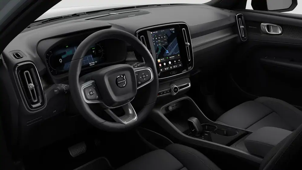 Nieuw Volvo EX40 SUV Plus Business Edition Elektrisch (BEV) Shift-by-wire single speed transmission, RWD Vapour Grey 4